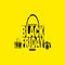 Black Friday Big Sale Simple Background