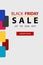 Black Friday catalog vector design for a weekend offer. Celebrate and enjoy shopping discounts for black Friday shop.