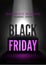 Black friday coming soon vector poster template