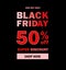 Black Friday. Friday is here. Shop now. Vector illustration.