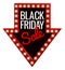 Black Friday Sale Arrow Sign