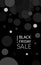 Black friday sale! Black Confetti Banner Ad