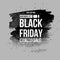 Black friday sale design template. conceptual layout for web and print.