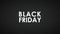 Black friday sale discounts HD animation