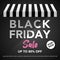 Black Friday Sale Event Banner vector image