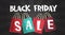 Black Friday Sale Over Shopping Bags Background Holiday Discount Message