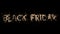 Black Friday sale for promotion video, Slow motion animation video.