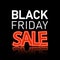 BLACK FRIDAY SALE with reflection