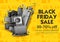 Black Friday Sale shopping Offer and Promotion Background