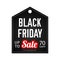 Black Friday sale. Vector design template. Black friday banner. Sale stickers. Discount, advertising, marketing