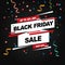 Black Friday sale. Vector design template. Black friday banner. Sale stickers. Discount advertising marketing.