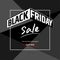 Black Friday sales background banner or poster