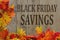 Black Friday Shopping Savings
