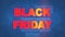 Black Friday written ideal for the sales period, ideal for e-commerce