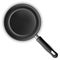 Black frying pan