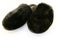 Black Fuzzy Slippers