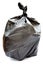 Black garbage bag