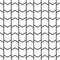 Black Geometric Seamless pattern in white background