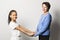 Black girl child with grandmother in studio white background