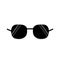 Black Glasses Vector Illustration. Sunglasses Icon Image