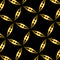 Black and Gold Abstract Background or Wallpaper