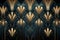 .Black and Gold Art Deco Pattern: A Seamless Background for Luxury Designs