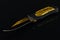 Black and Gold Pocket Knife