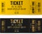 Black and Gold tickets
