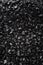 Black granular texture