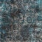 Black gray and blue grungy vintage floral background