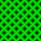 Black and green chessboard,