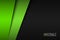 Black and green modern material design, corporate template