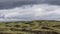 Black and Green Volcanic Landscape Iceland