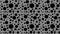 Black and Grey Random Scattered Dots Pattern