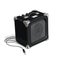 Black guitar combo amplifier with cord