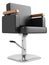 Black hairdressing salon chair