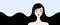 Black haired woman