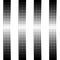 Black halftone vertical striped background