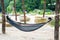 Black hammock hang on tree