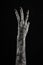 Black hand of death, the walking dead, zombie theme, halloween theme, zombie hands, black background, mummy hands