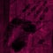 A black handprint on crumpled pink paper for your ideas and designs