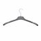 Black hanger isolated on white background