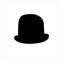 Black hat of the Englishman.