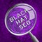 Black Hat Seo Website Optimization 3d Rendering