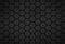 Black hexagon pattern - honeycomb concept