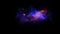 black hole, Planets and galaxy, science fiction wallpaper. Beauty of deep space.