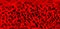 black holes on a vivid red and scarlet background halftone style
