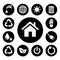 Black Home Icons Sets
