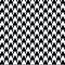 Black houndstooth pattern vector. Classical checkered textile design.