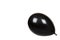 Black inflateble balloon, party event decoration, glossy ball